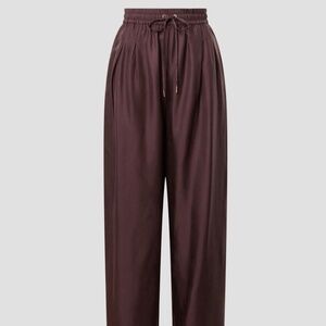 Silk Laundry Slouch Pants